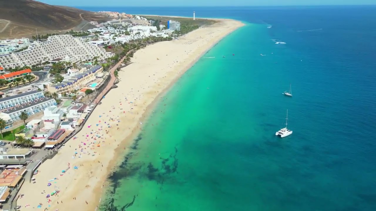 DIJ mini 3 pro FERGUS Cactus Garden & Playa del Matorral beach & Mirador de Morro Jable beach