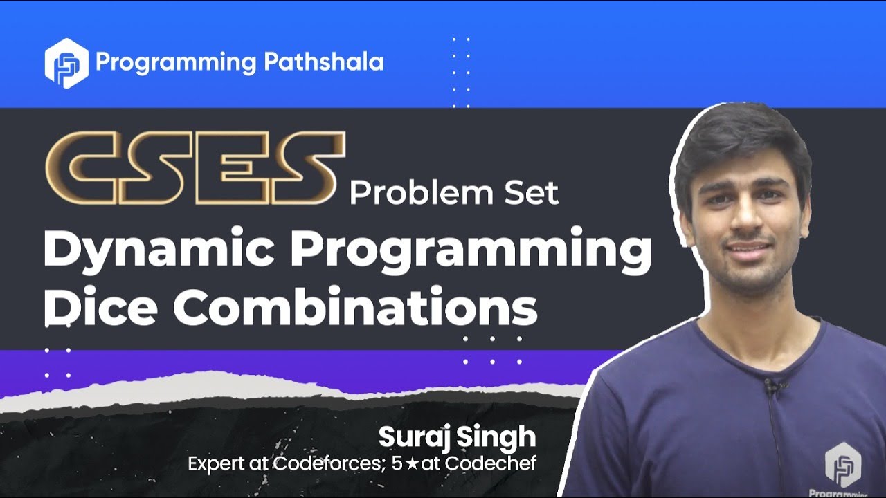 Dice Combination | CSES - Dynamic Programming Set | Problem 1/19