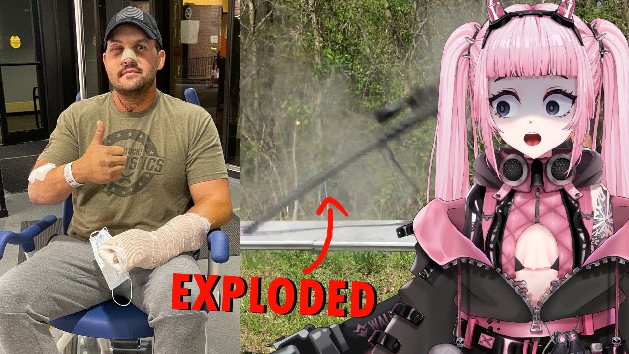 His 50 cal EXPLODED //Pipi reacts to Kentucky Ballistics