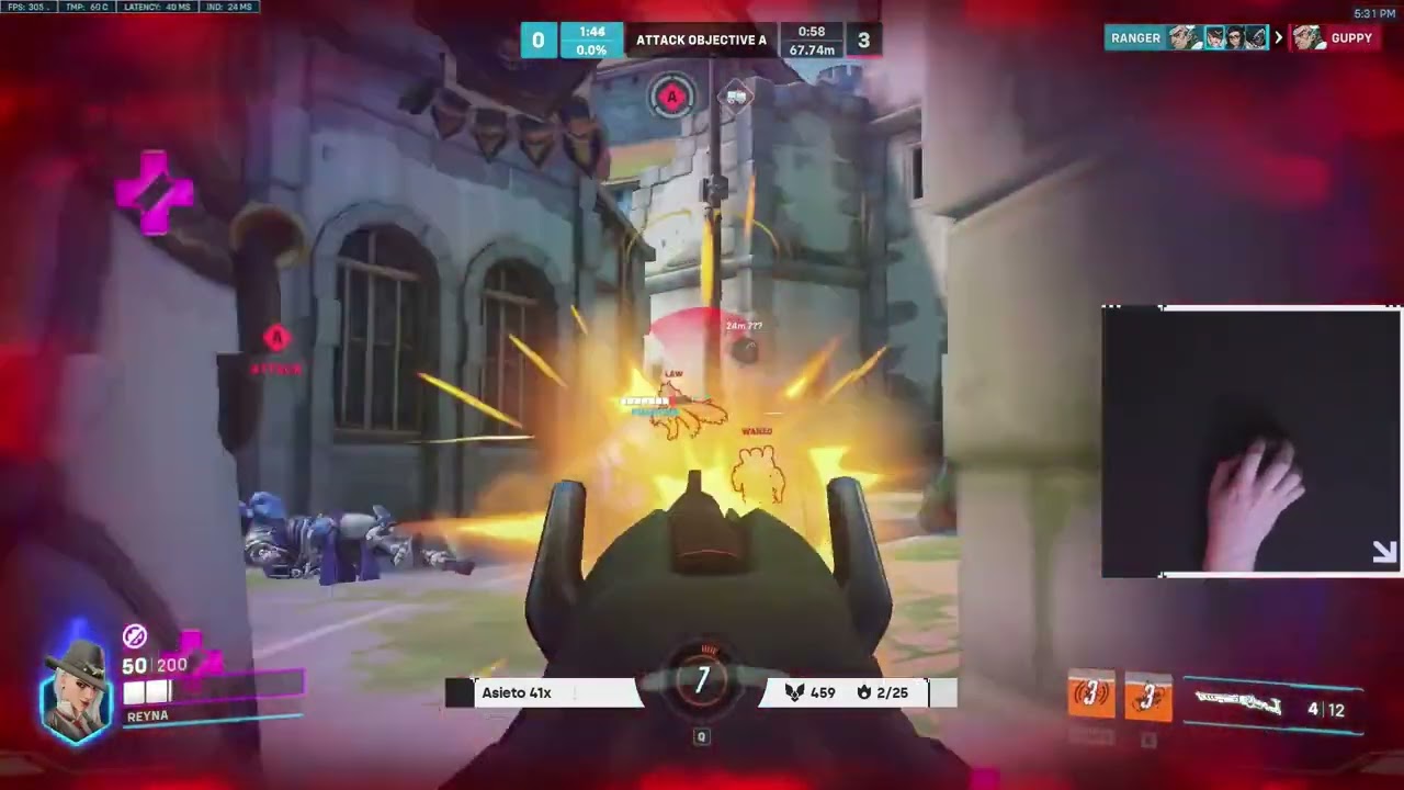 23K DMG! CASSIDY + ASHE! NEW REWORK CASSIDY! GALE OVERWATCH 2 SEASON 5 GAMEPLAY
