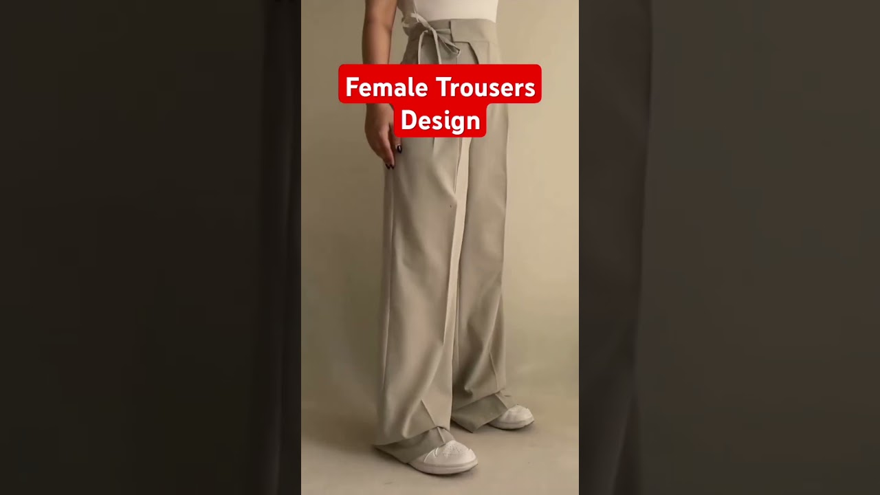 Overlap Trouser Zipper Fly #sewing #viralshort