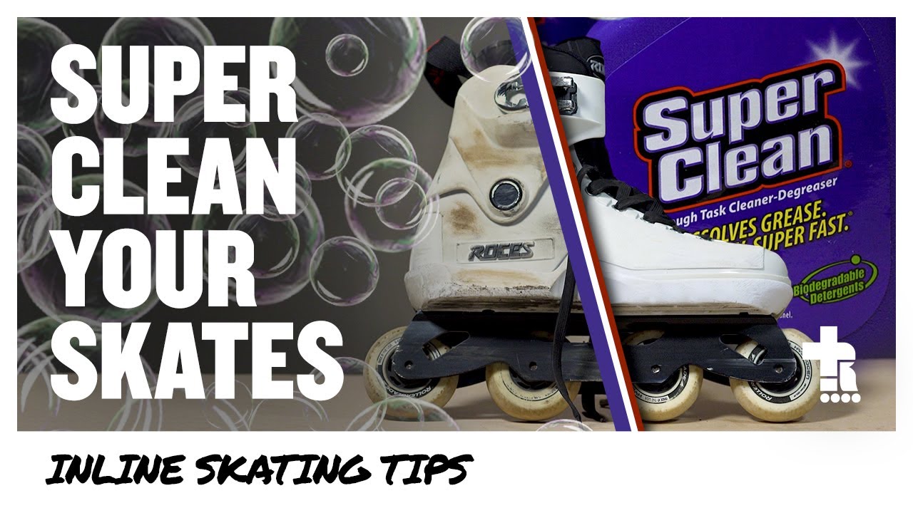 How to Super Clean Your Inline Skates | Inline Skating Tips