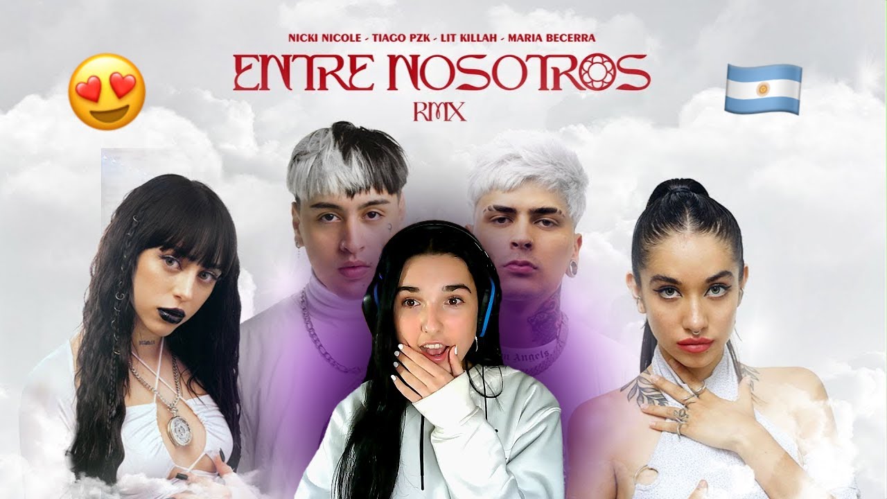 REACCIONANDO A ENTRE NOSOTROS REMIX (Video Official)