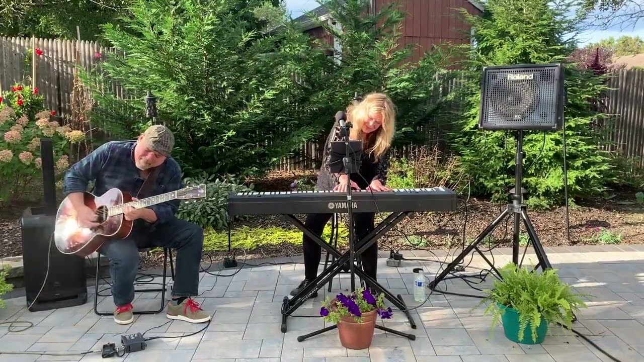 Gail Storm and Joe Vicino performing the blues classic 