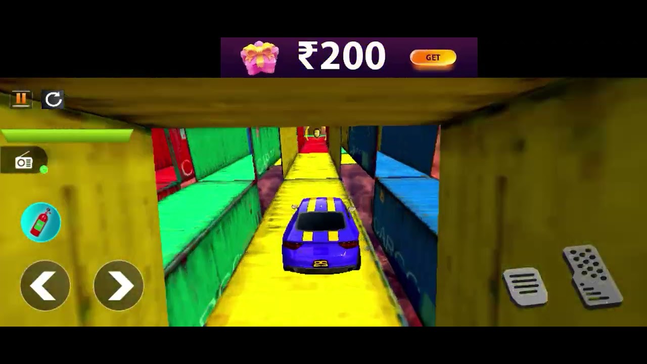 Ramp car racing gameplay.. Tried many tricks🤣🤣  So much fun to play!!!🤝🏁