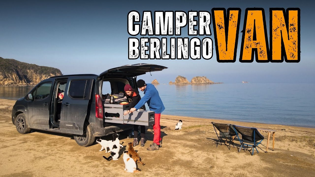 Yarımadada CamperVan İle Kamp | Camper Box, Minivan, Car Camping