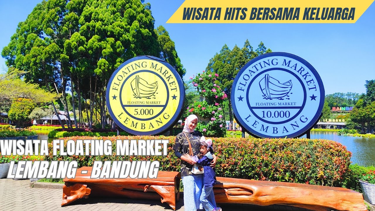 Wisata Floating Market Lembang Bandung | Destinasi Hits di Bandung