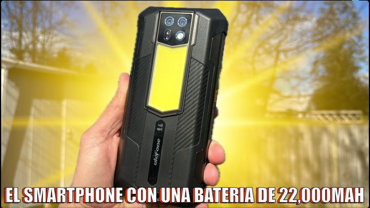 Ulefone Armor 24 con batería de 22,000mAh la más grande en Smartphone Todo Terreno, Una Bestia!