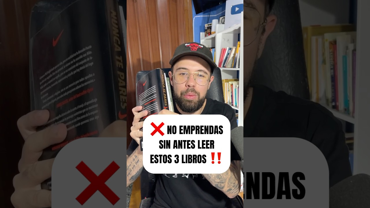 ‼️ 3 LIBROS PARA SER UN GRAN EMPRENDEDOR ‼️ #emprendimiento #librosemprendimiento