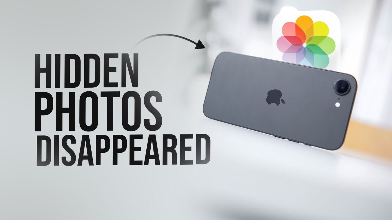 Hidden Photos on iPhone Disappeared (fix)