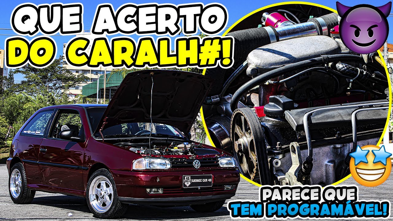 😱GOL BOLA TURBO ACERTADO NA INJEÇÃO ORIGINAL ACELERANDO NO MODO SOVIÉTICO 🔥😈