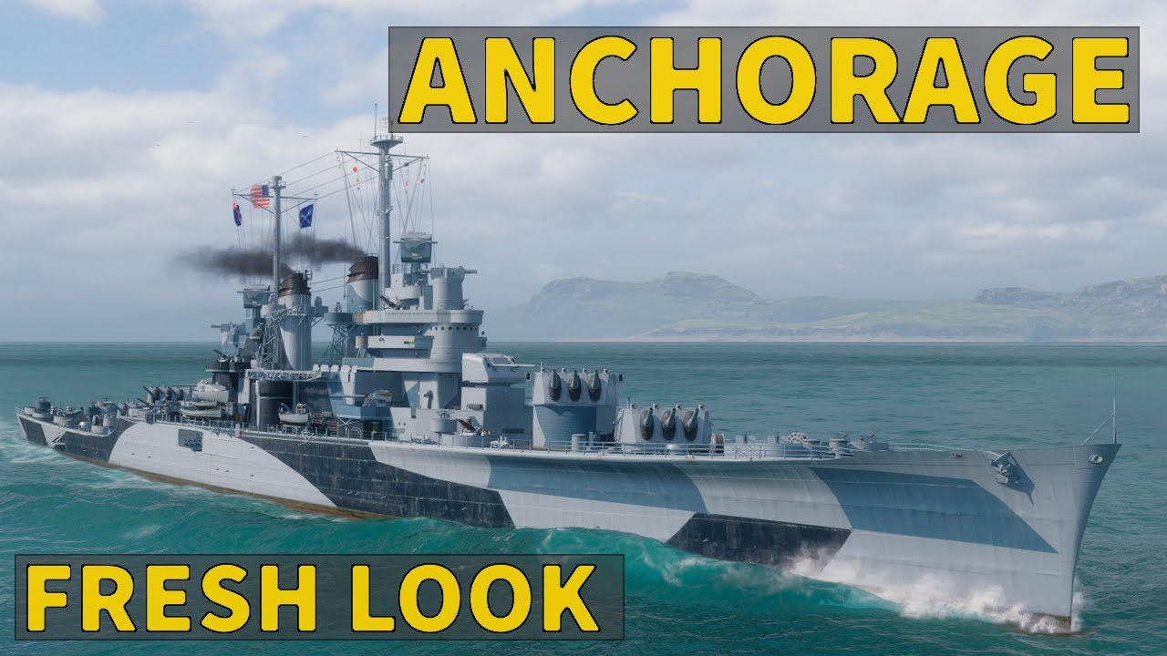Anchorage - T8 American Heavy Cruiser | World of Warships