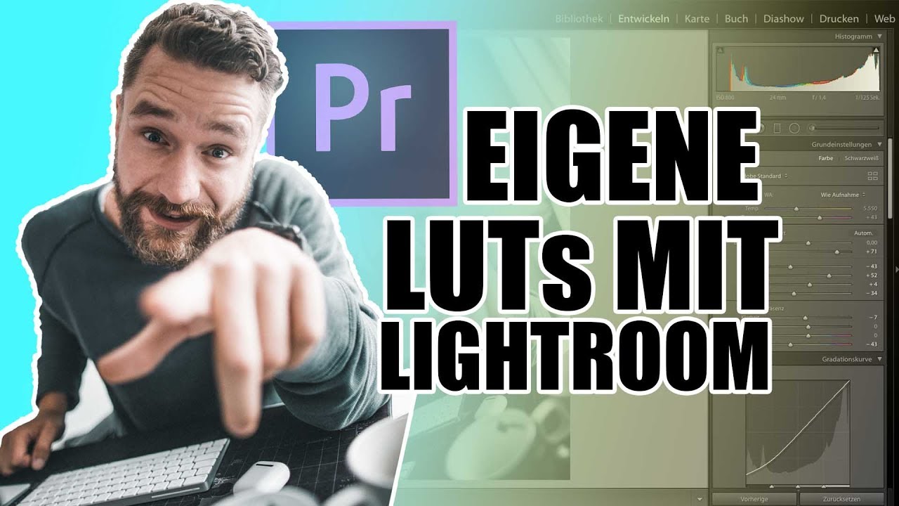 Erstelle deine eigenen Premiere LUTs in Lightroom 😳