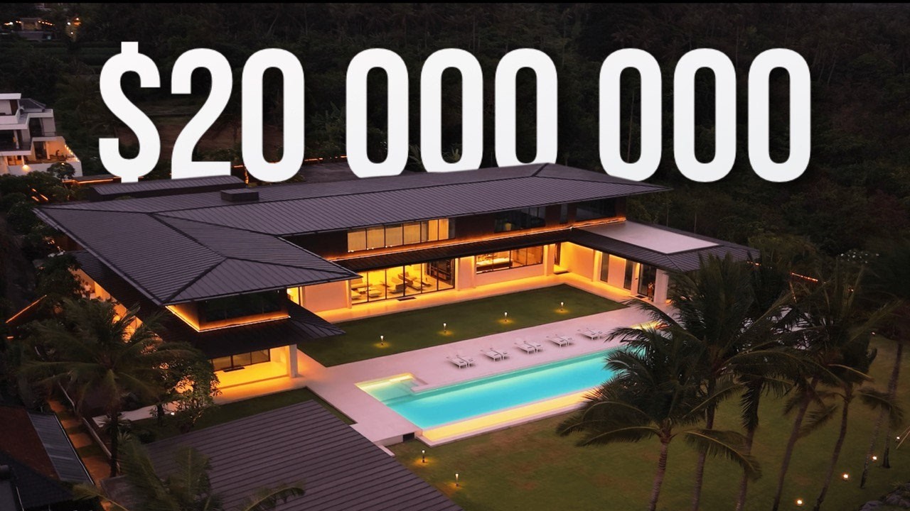 Inside a $20M Luxury Bali Villa with a Private Beach & Cinema Room