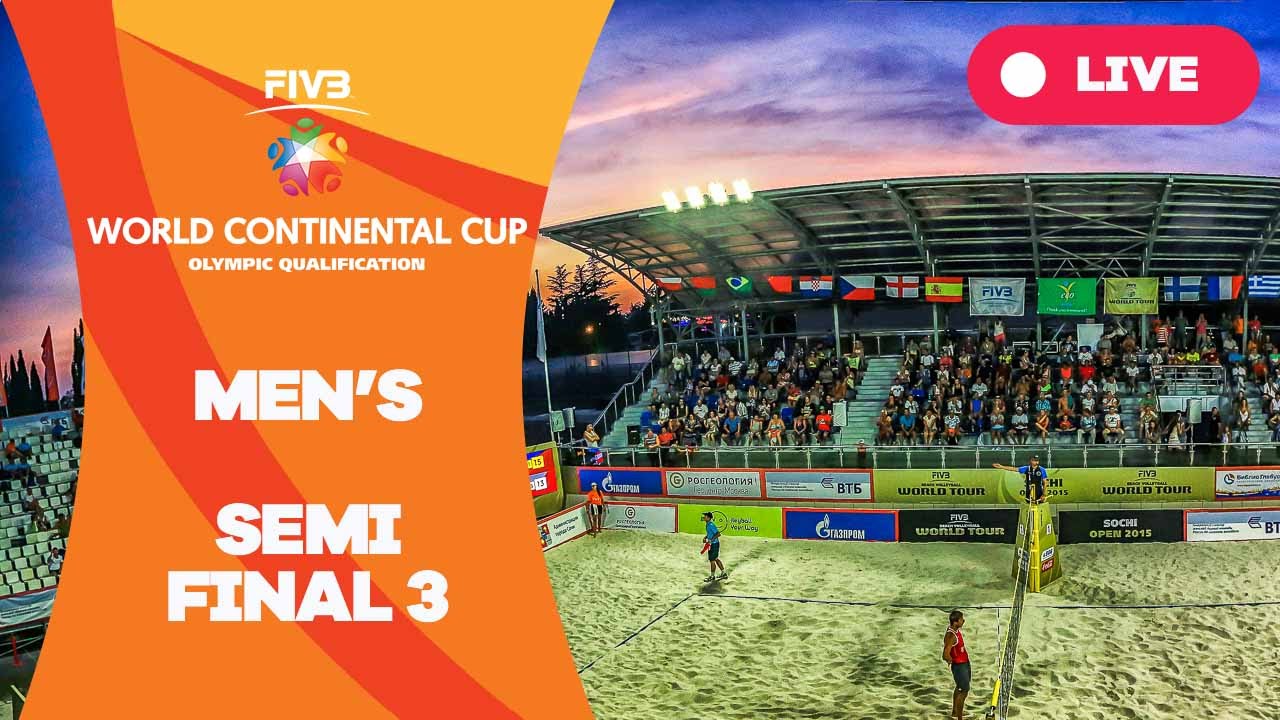 Men's Semi Final 3 - World Continental Cup Olympic Qualification