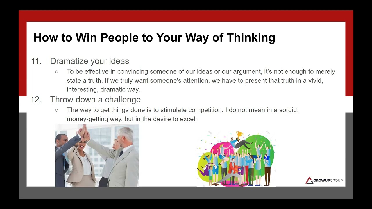 Growup Academy | Book Review- How to win friends and Influence people.