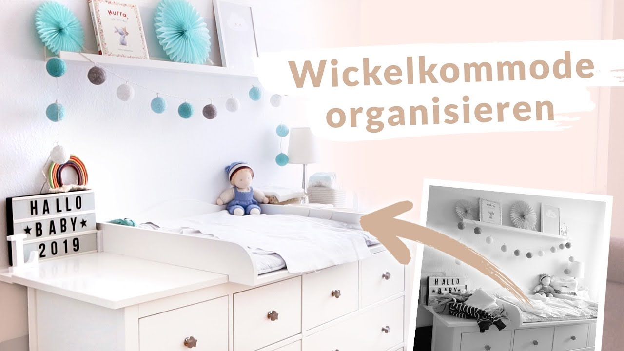 Wickeltisch ausmisten ✨ organisieren, putzen & einlagern #nurwasichmag