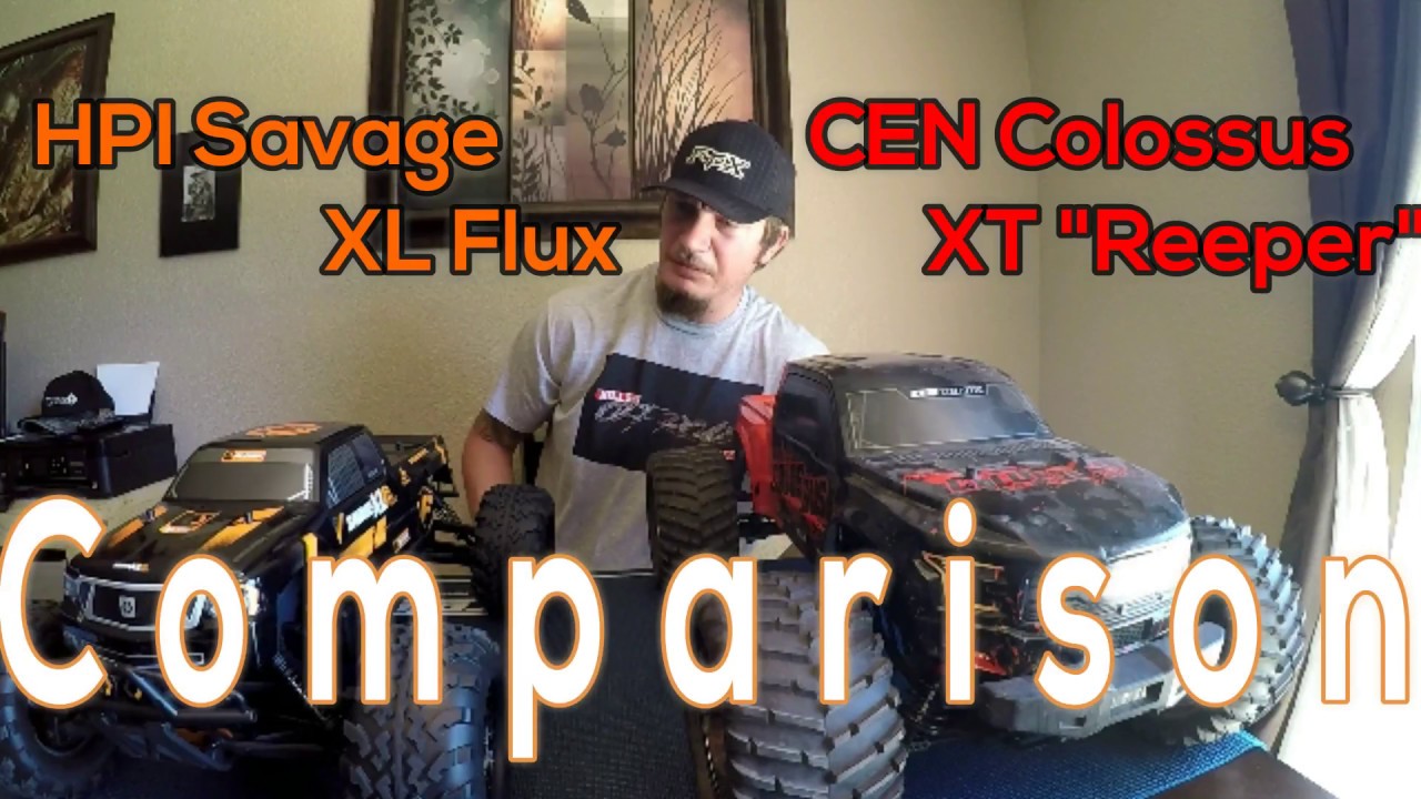 HPI Savage XL Flux & CEN Colossus XT 