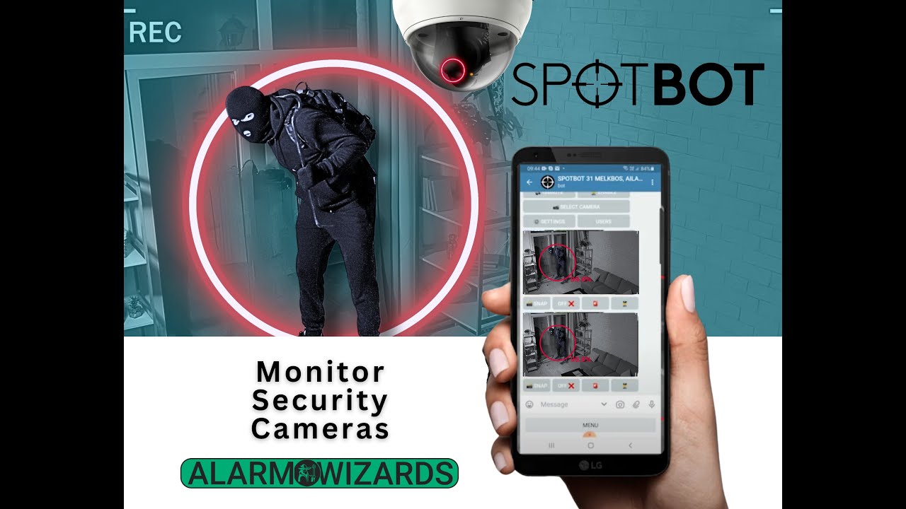 SPOTBOT - Intruder Detection | Home Security | CCTV Monitoring