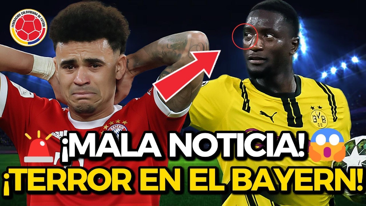 🚨😱 ¡ALERTA MÁXIMA! MALA NOTICIA PARA LUIS DÍAZ EN EL BAYERN Y JAMES SACUDE A LA MLS