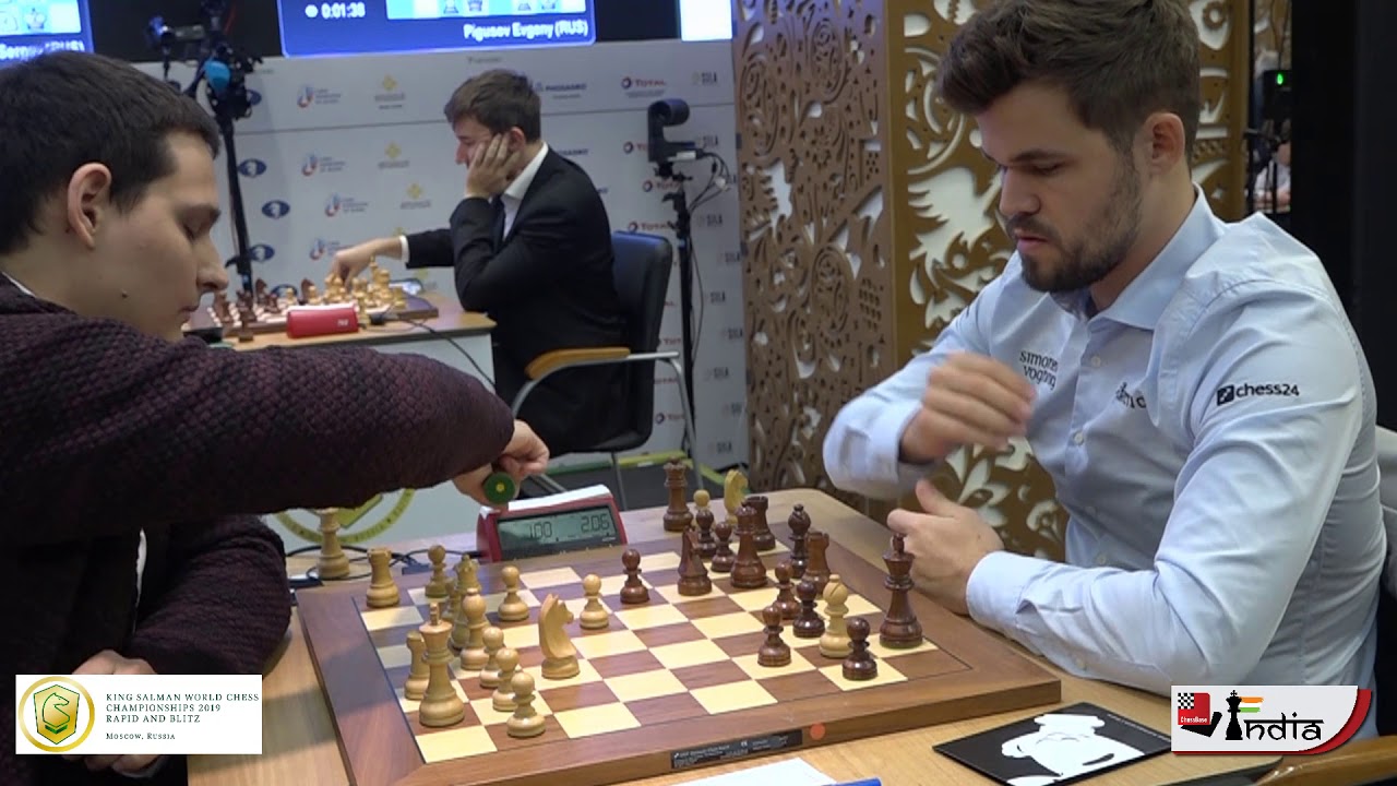 Alexandr Predke vs Magnus Carlsen | World Blitz 2019 Round 1