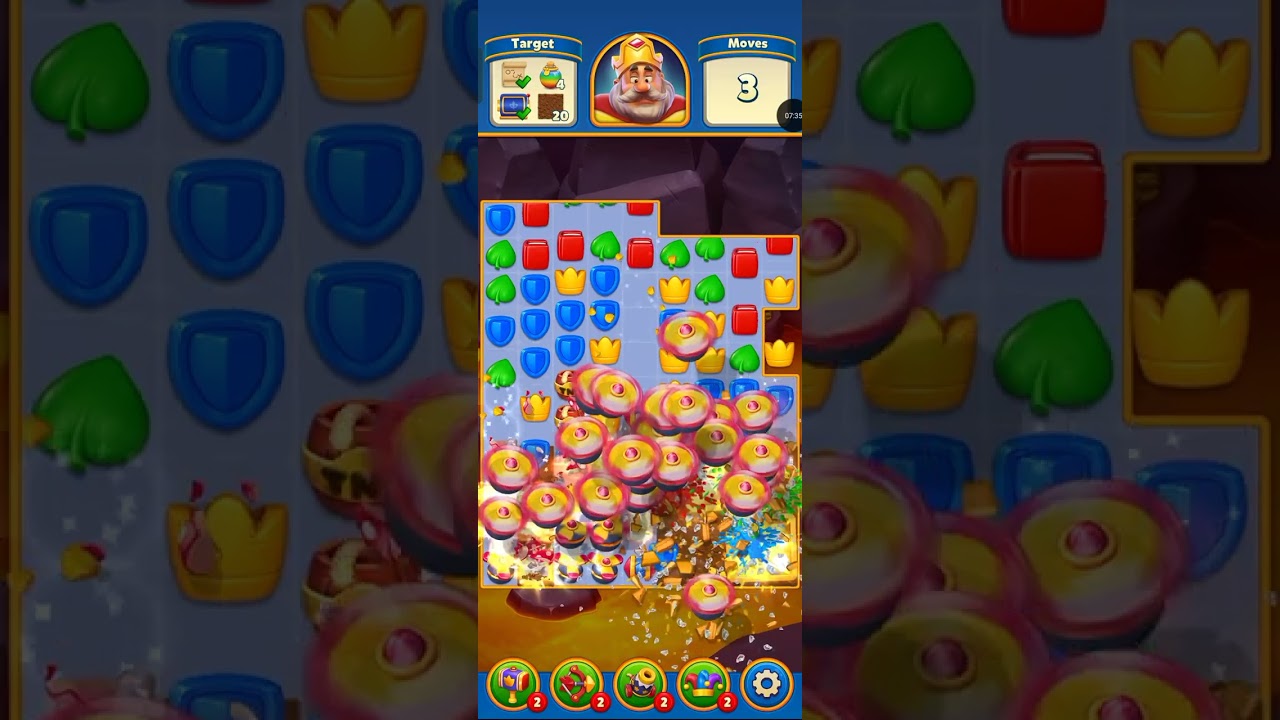 Royal Match lvl 6621-6635 Pinata Party Complete 12hr sp20