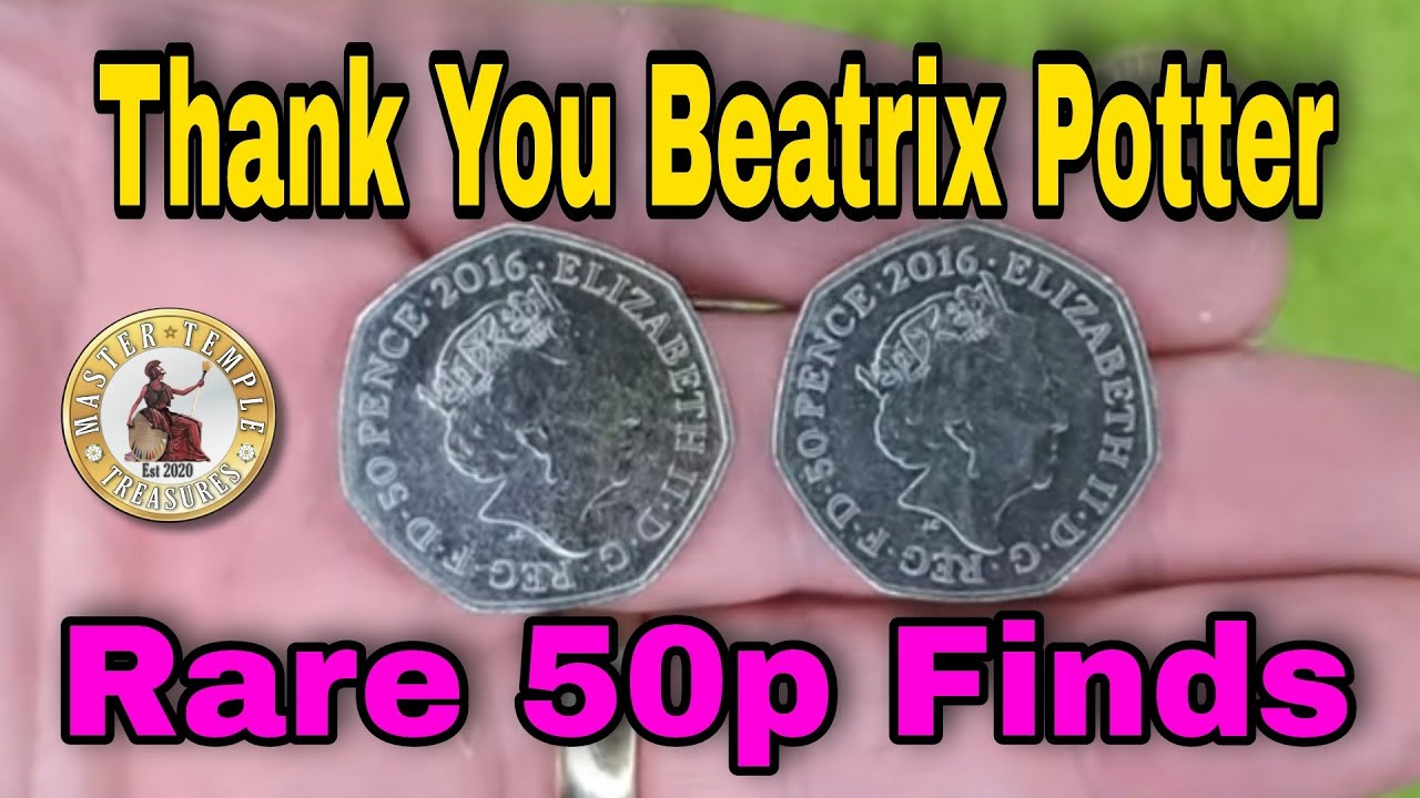50p hunting Rare coins, Beatrix potter epic coin hunt