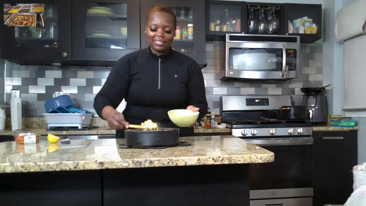 Jackie H and Enjoli Chicken and Shrimp Alfredo