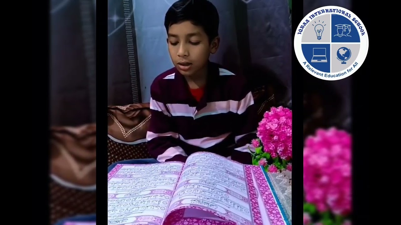 Daily recitation of QURAN KAREEM by IQRAA'S student #RamzanActivity 