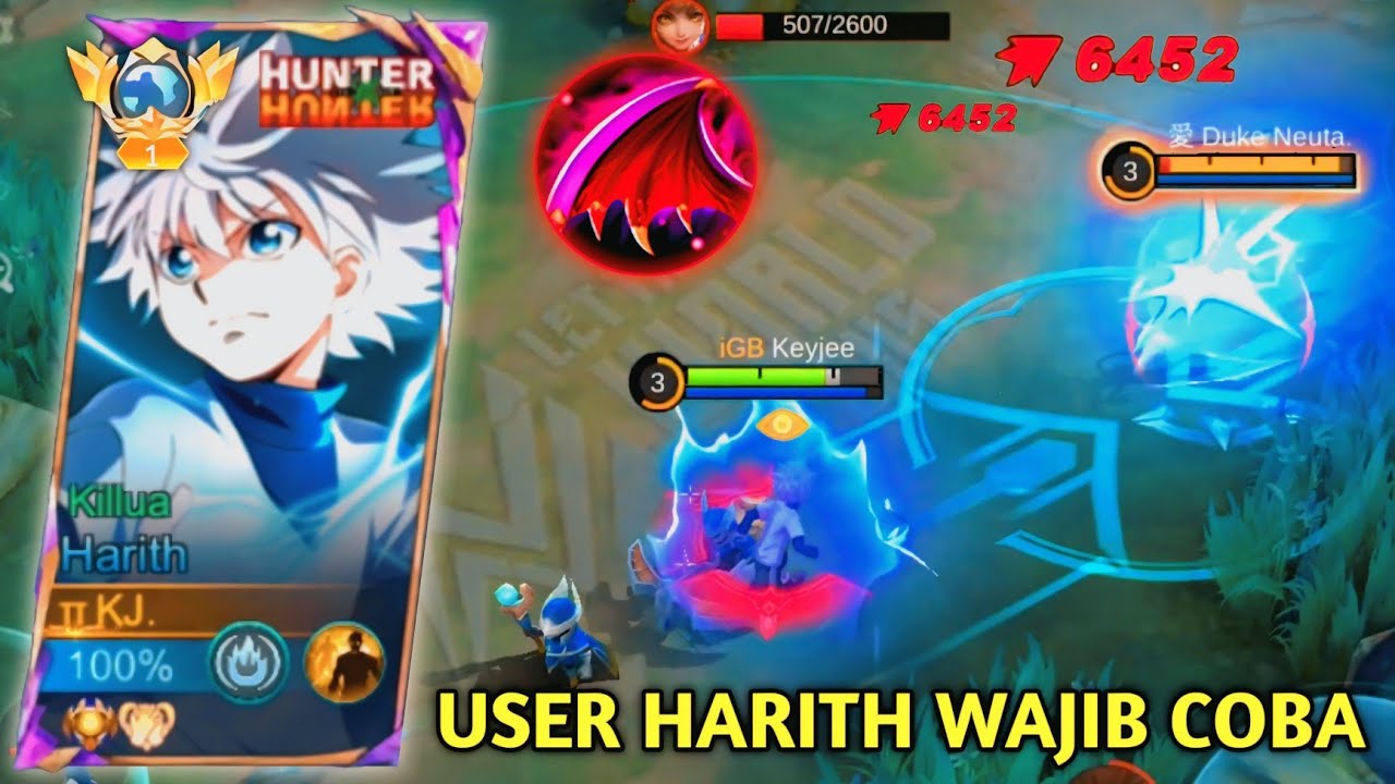 TOP 1 GLOBAL HARITH COBAIN 1 ITEM RAHASIA INI ! LANING AUTO WIN DAN GA BISA MATI - MLBB