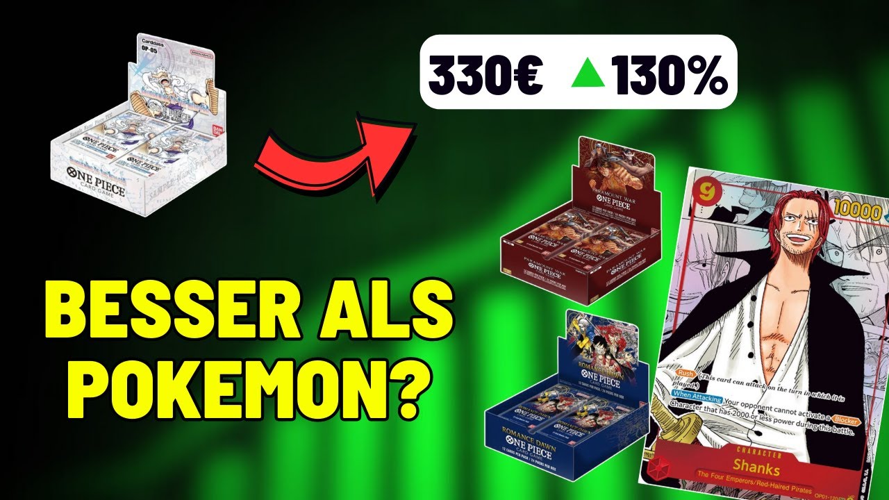 Das One Piece TCG unter der Lupe 🕵️‍♂️ Lohnt sich ein Investment oder ist die Luft raus? 