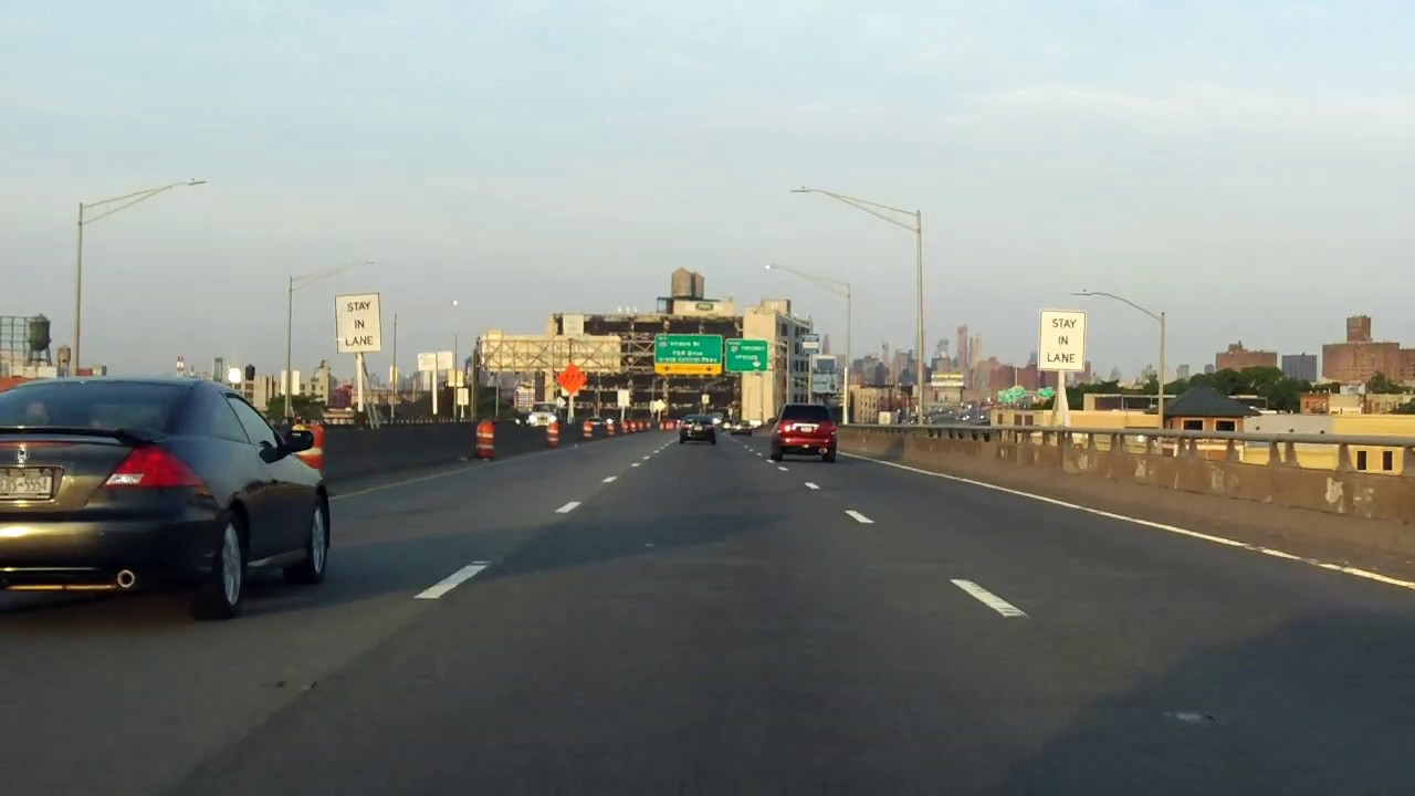 Bruckner Expressway (Interstate 278 Exits 54 to 47) westbound