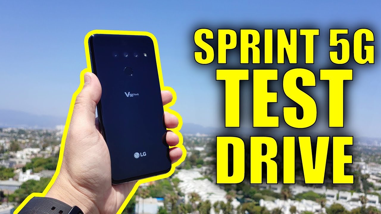 Sprint 5G in Los Angeles Test Drive!
