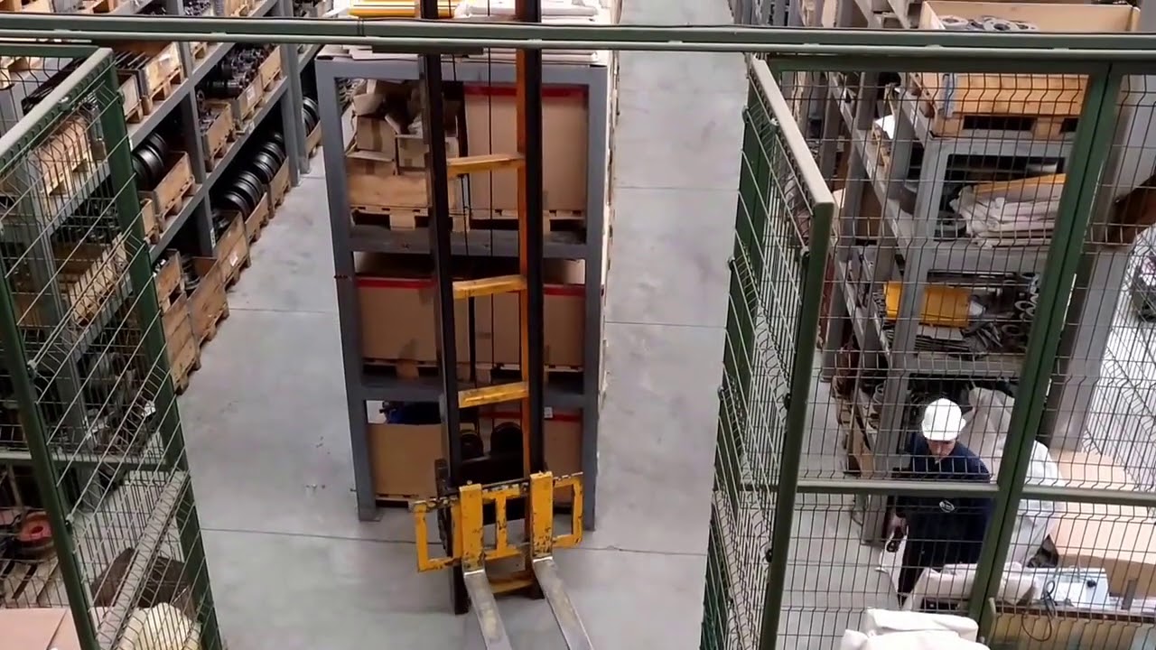 Otomatik İstifleme Vinci | Automatic Stacker Crane