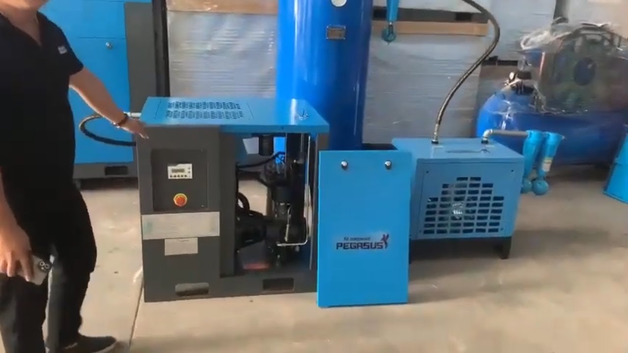 Hệ thống máy nén khí trục vít 10hp trong công nghiệp - Nhà cung cấp máy nén khí