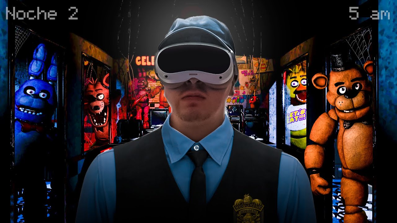 ASÍ SOBREVIVÍ A 4 FURROS | FNAF: Help Wanted | LeoxTLT