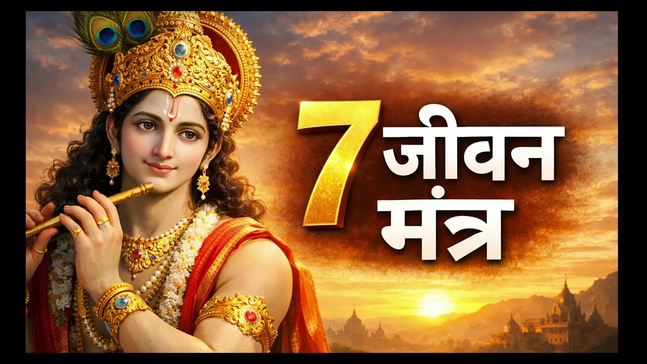 भगवान श्री कृष्ण के 7 जीवन मंत्र जो बदल देंगे आपकी ज़िन्दगी | Gita Life Lessons in Hindi