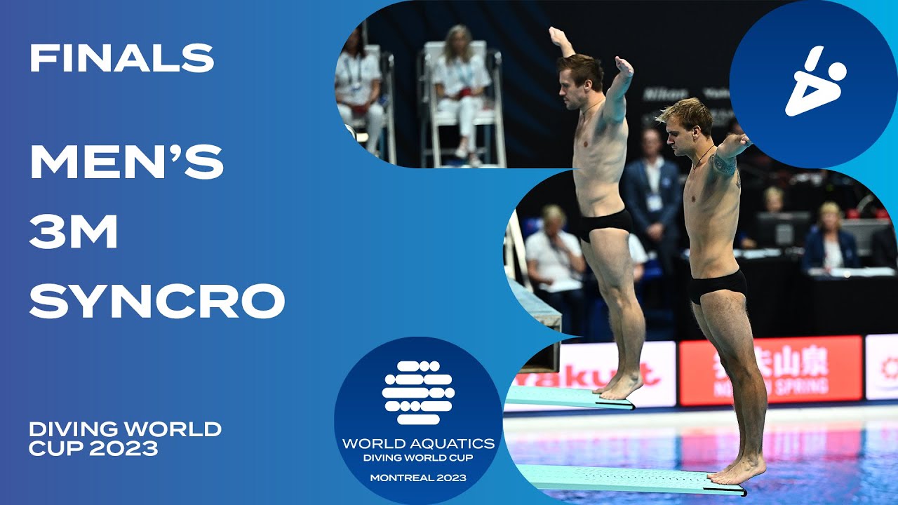 LIVE: Men’s 3m Synchro Final | Diving World Cup Montreal 2023 Highlights