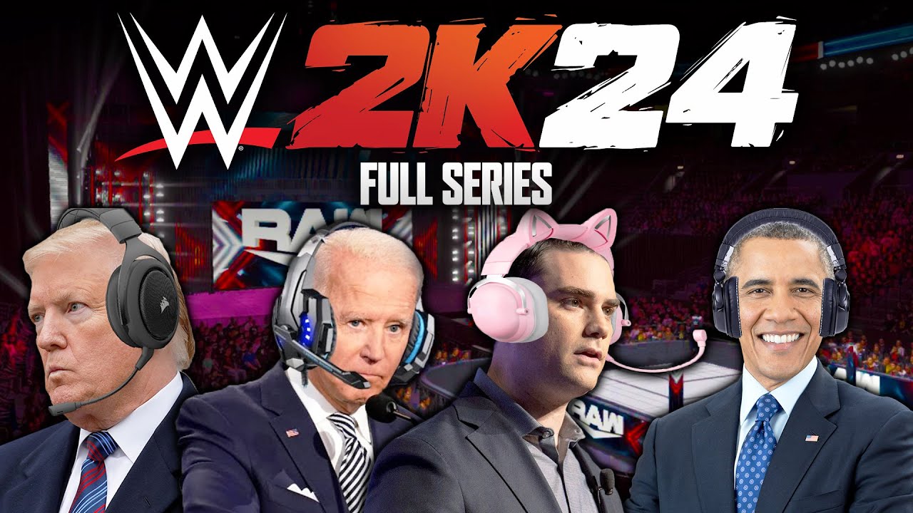 Президенты США играют в WWE 2K24 (ПОЛНАЯ СЕРИЯ)