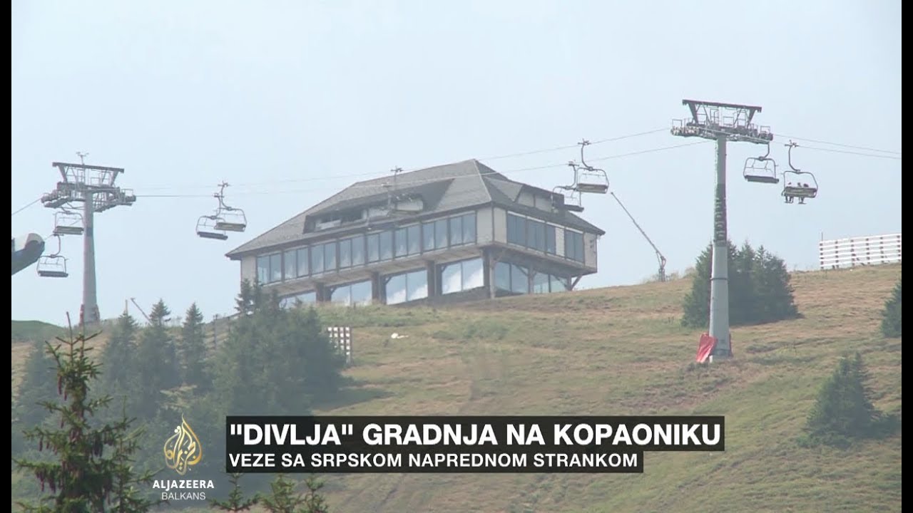 BIRN: Ljudi povezani s SNS-om iza 'divlje' gradnje na Kopaoniku