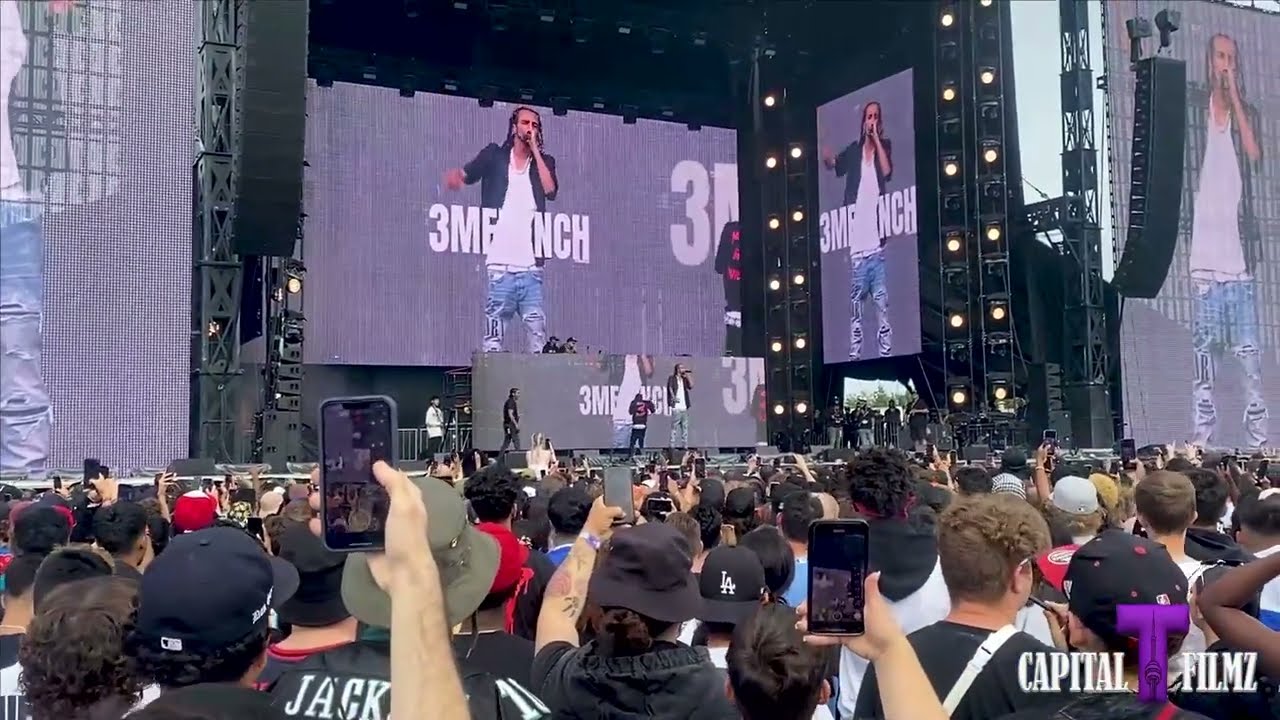 3M French & Pengz CLE TAKEOVER @ Rolling Loud Toronto 2022
