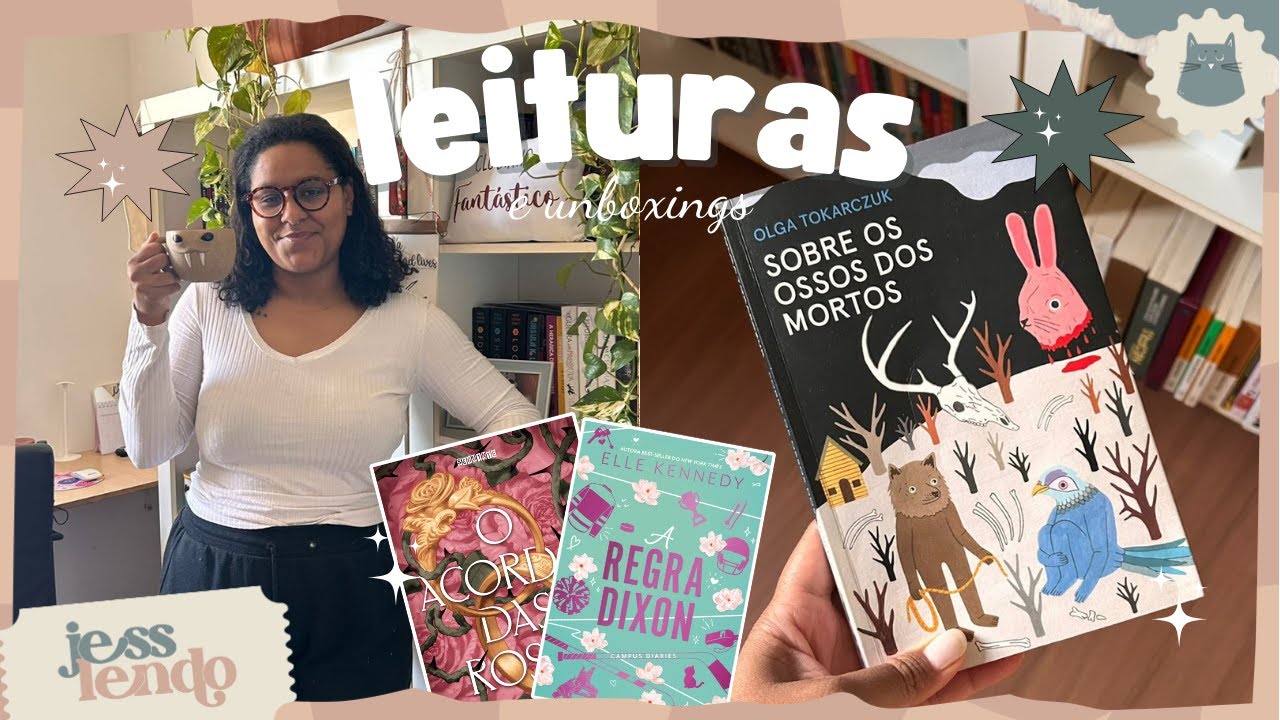 Finalizei leituras, unboxings literários e rotina de trabalho 📚✨| jesslendo