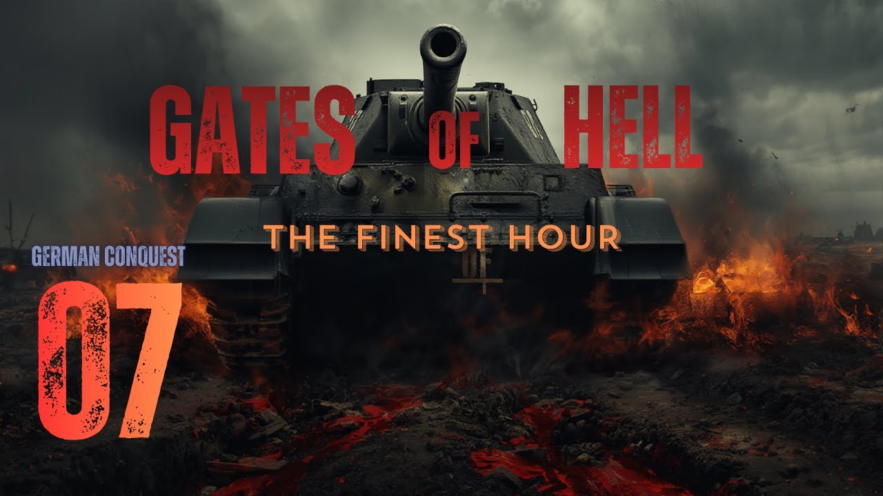 Mass Explosion at the fortress line! German Conquest | Gates of Hell: Finest Hour (Hard Mode)