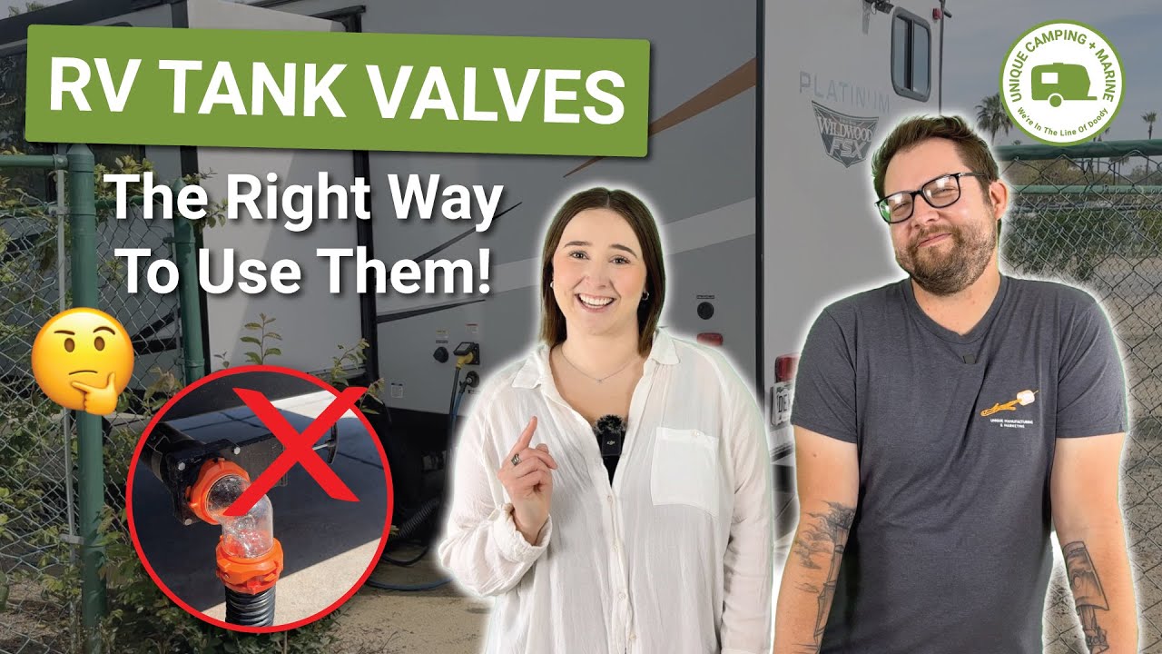 CORRECTLY Using Your RV Tank Valves!