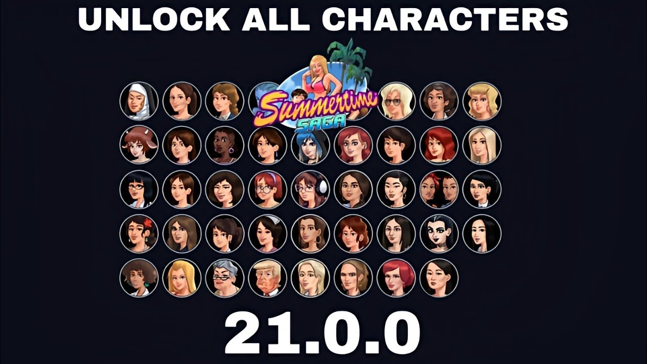 Summertime Saga Unlock All Characters 21.0.0 & Cheat Engine How To Unlock All Cookie Jar Download