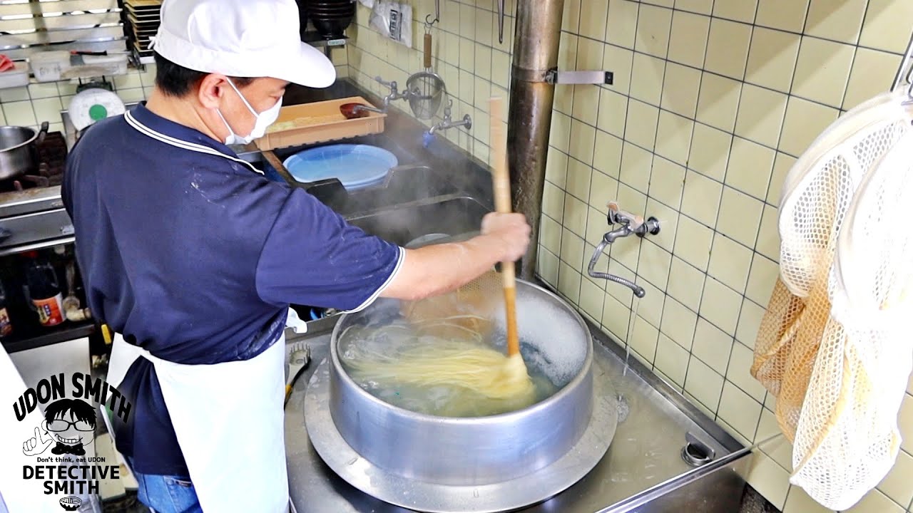 【海老天の斬新な作り方】伝承されし先代からの“魂”の讃岐うどん japanese food “Udon”【手打うどん 善や】