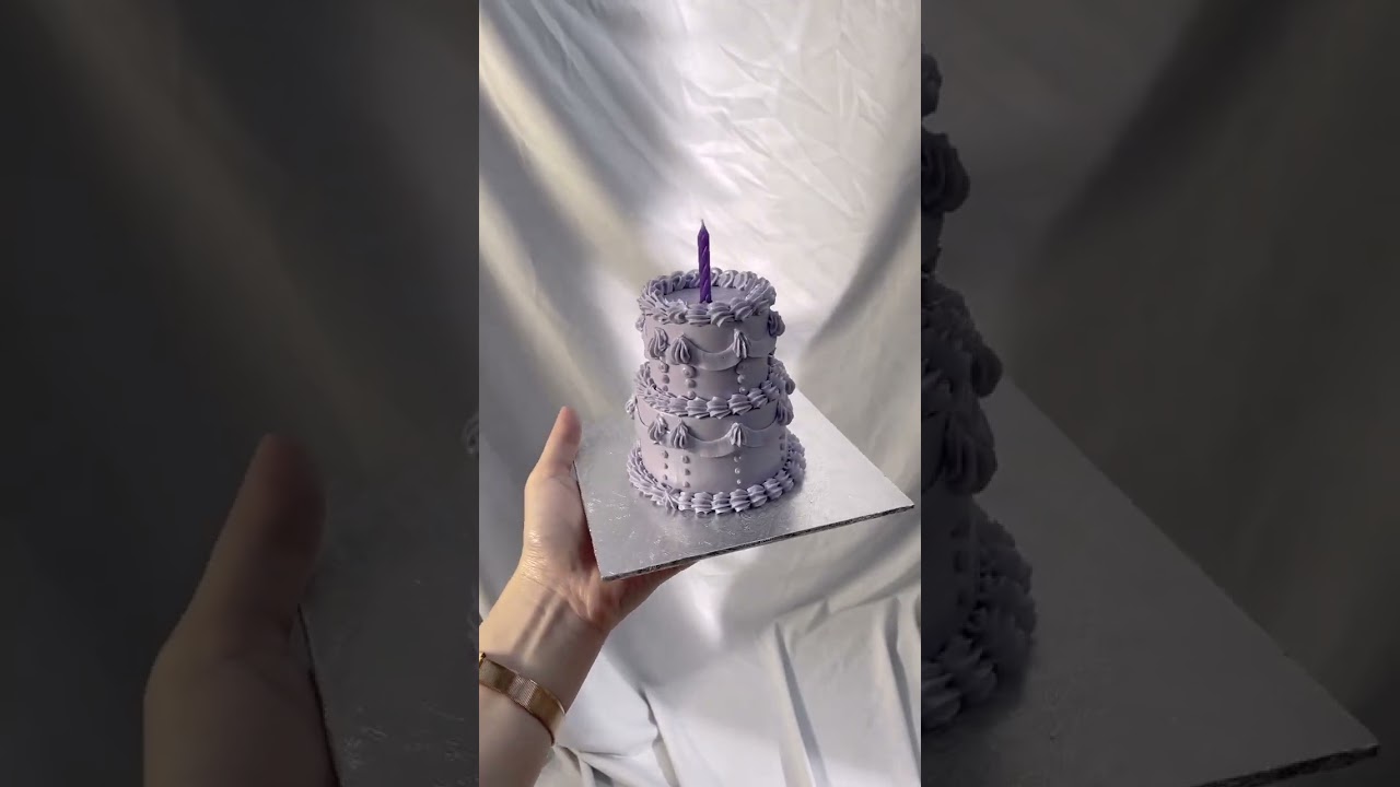 TRENDY Tiered Mini Cake | The Frosted Chick Bakery