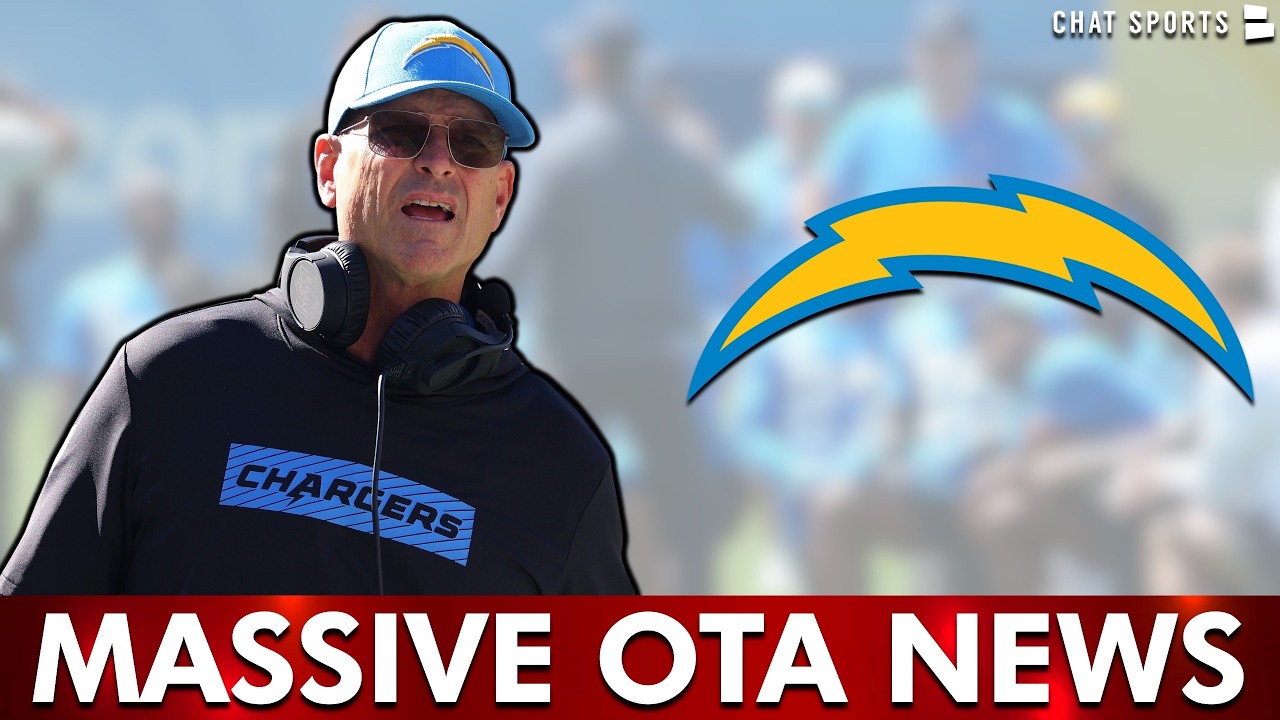 BIG Chargers OTA News: Omarion Hampton Returns To Practice + Justin Herbert STILL Not Throwing