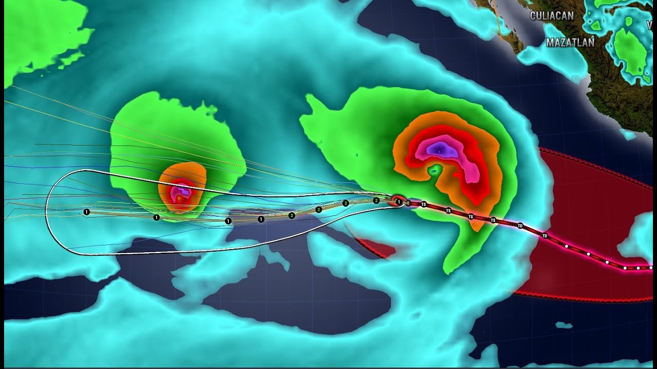 Hurricane Felicia pacific Ocean