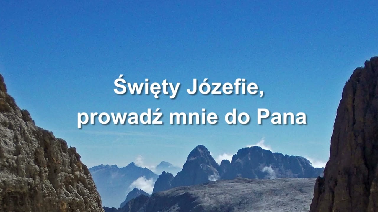 Święty Józefie prowadź mnie do Pana